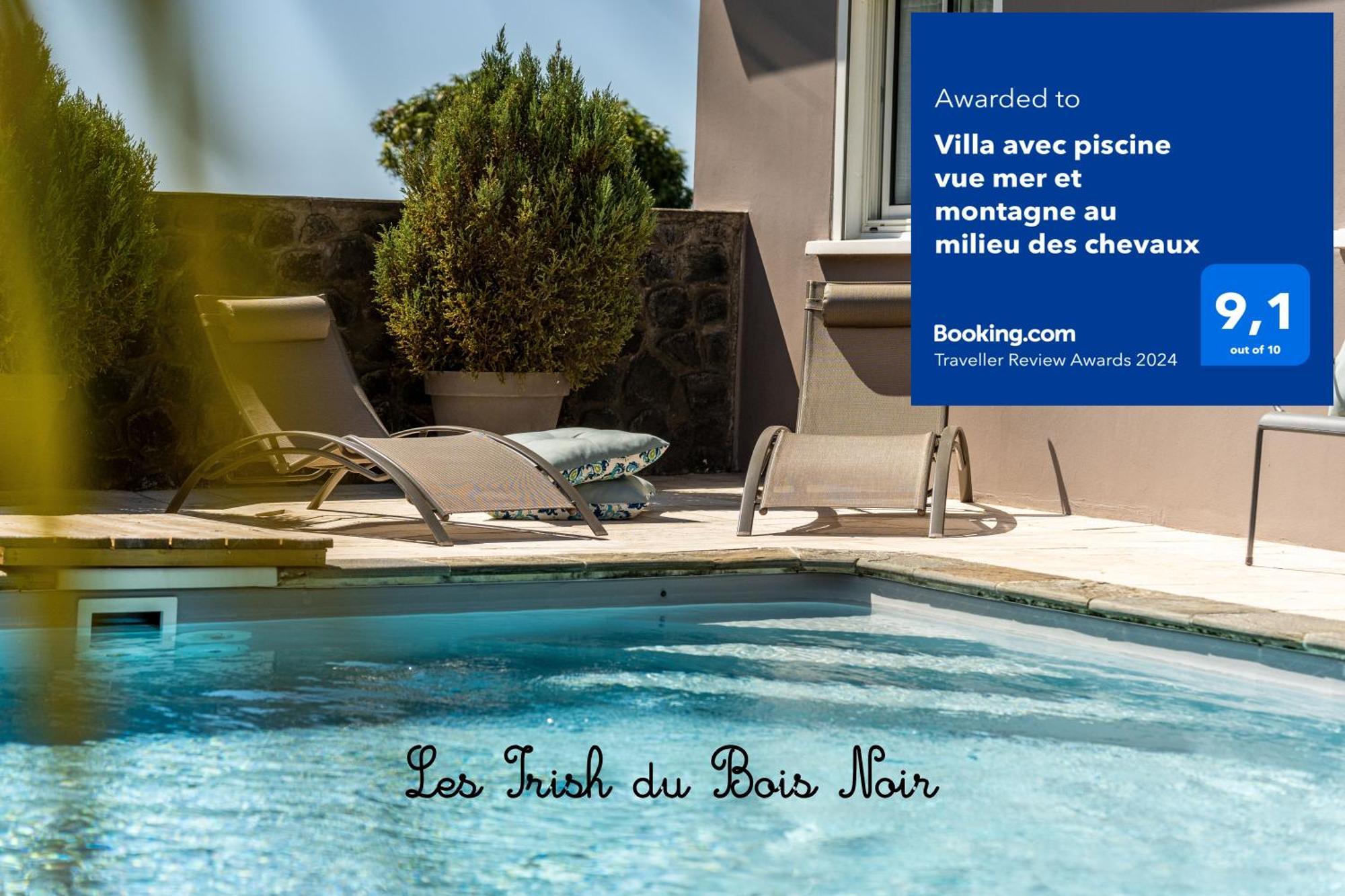 Villa Avec Piscine Vue Mer Et Montagne, En Pleine Nature Saint-Joseph Exterior foto